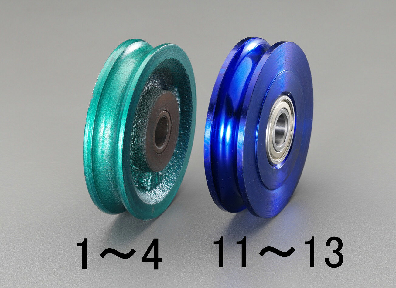 ●車径:100mm●サイズ:A（穴径）:17mm、B:44mm、C:14mm、D:24mm、E:26mm、F:7mm●使用ロープ径:-12mm●材質:鉄滑車の交換用部品です。EA987HA-100A、-100B用高速回転には不向きですので、ベアリング入り（EA987HP-12）をご使用下さい。000012245424楽天 JP店　