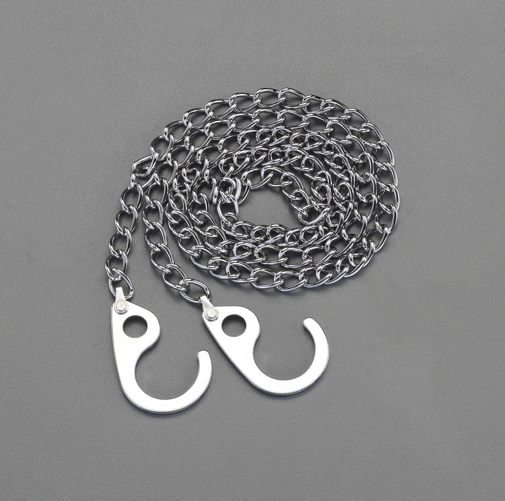 【メーカー在庫あり】 エスコ(ESCO) 2.6mmx1.0m マンテルチェーン 両端フック付 000012232748 JP