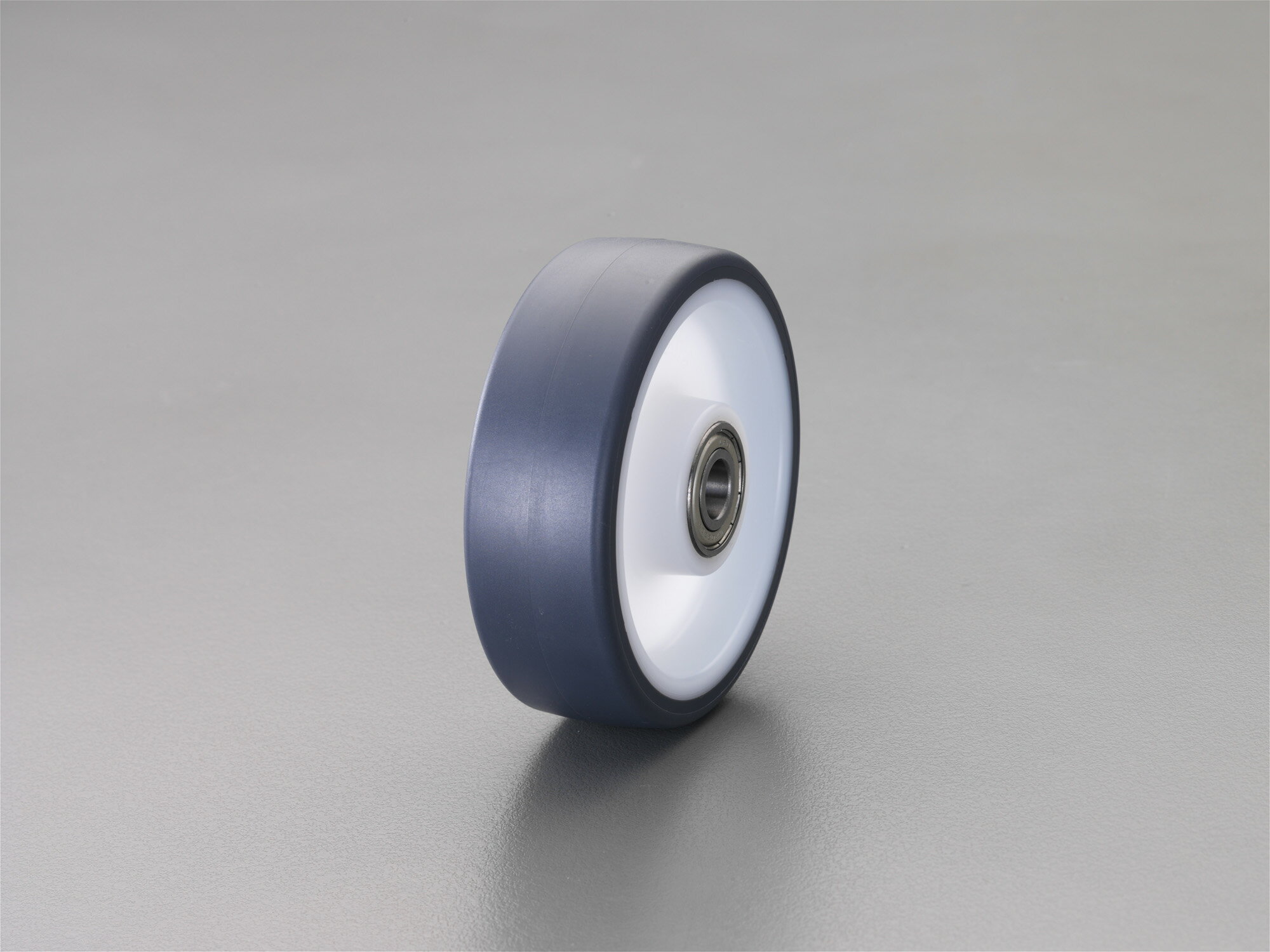 【メーカー在庫あり】 エスコ ESCO 150x40mm 車輪 ポリウレタン+ナイロン・Ballベアリング 00001206721..