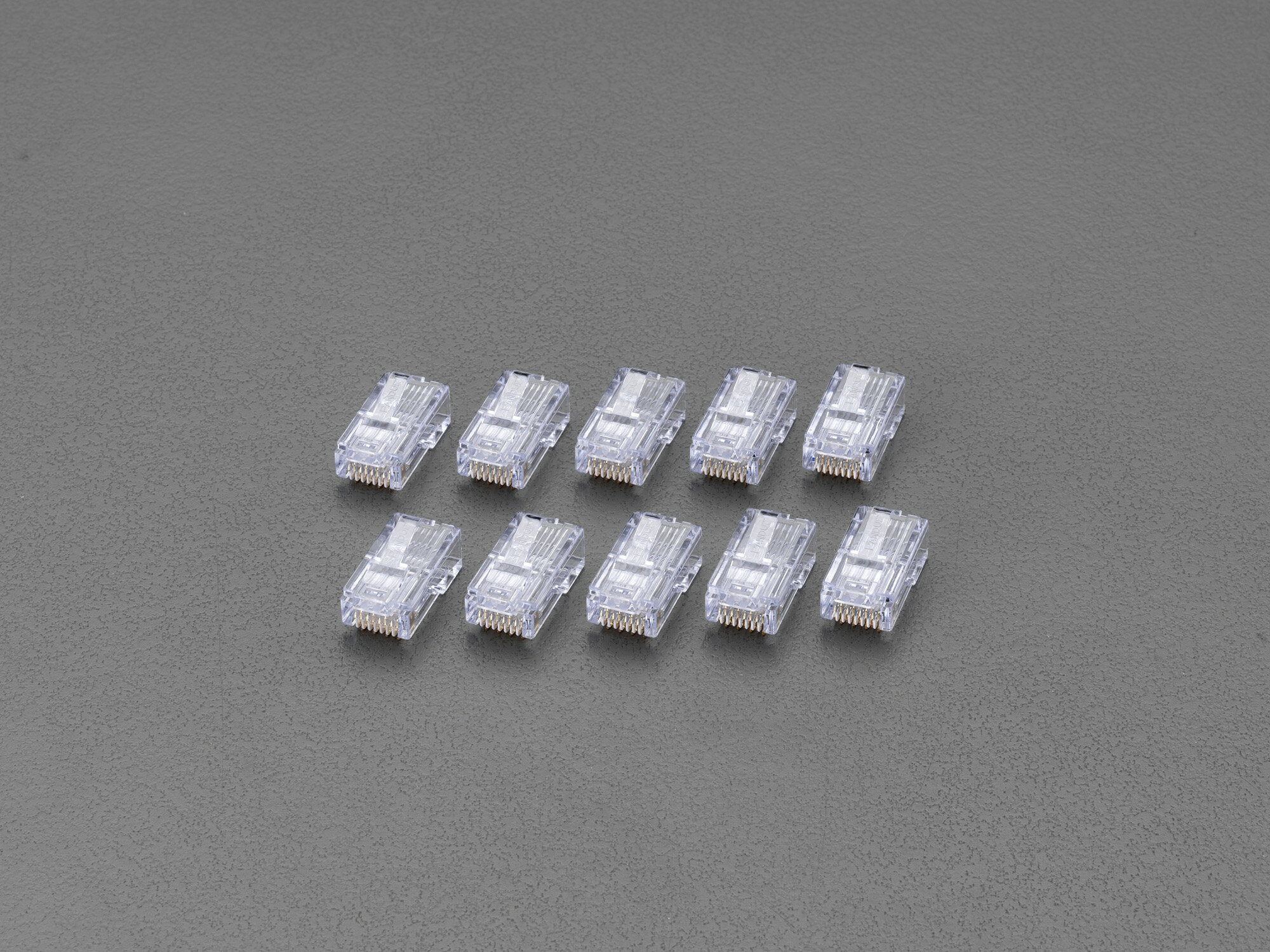 【メーカー在庫あり】 エスコ ESCO モジュラープラグ(Cat5E/レバー折防止/10コ) 000012248200 JP