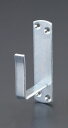 【メーカー在庫あり】 エスコ(ESCO) 93x42mm 座付貫抜 スチール製/受け 000012256080 JP(3)