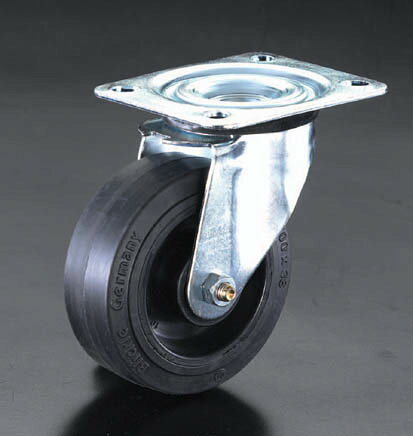 【メーカー在庫あり】 エスコ ESCO 80mm キャスター 自在金具 000012067072 JP店