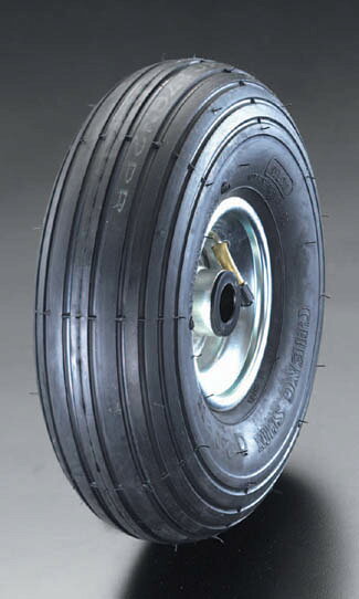 【メーカー在庫あり】 エスコ ESCO 260x 85mm 車輪 空気入・スティールリム・ベアリング 000012067253 JP店