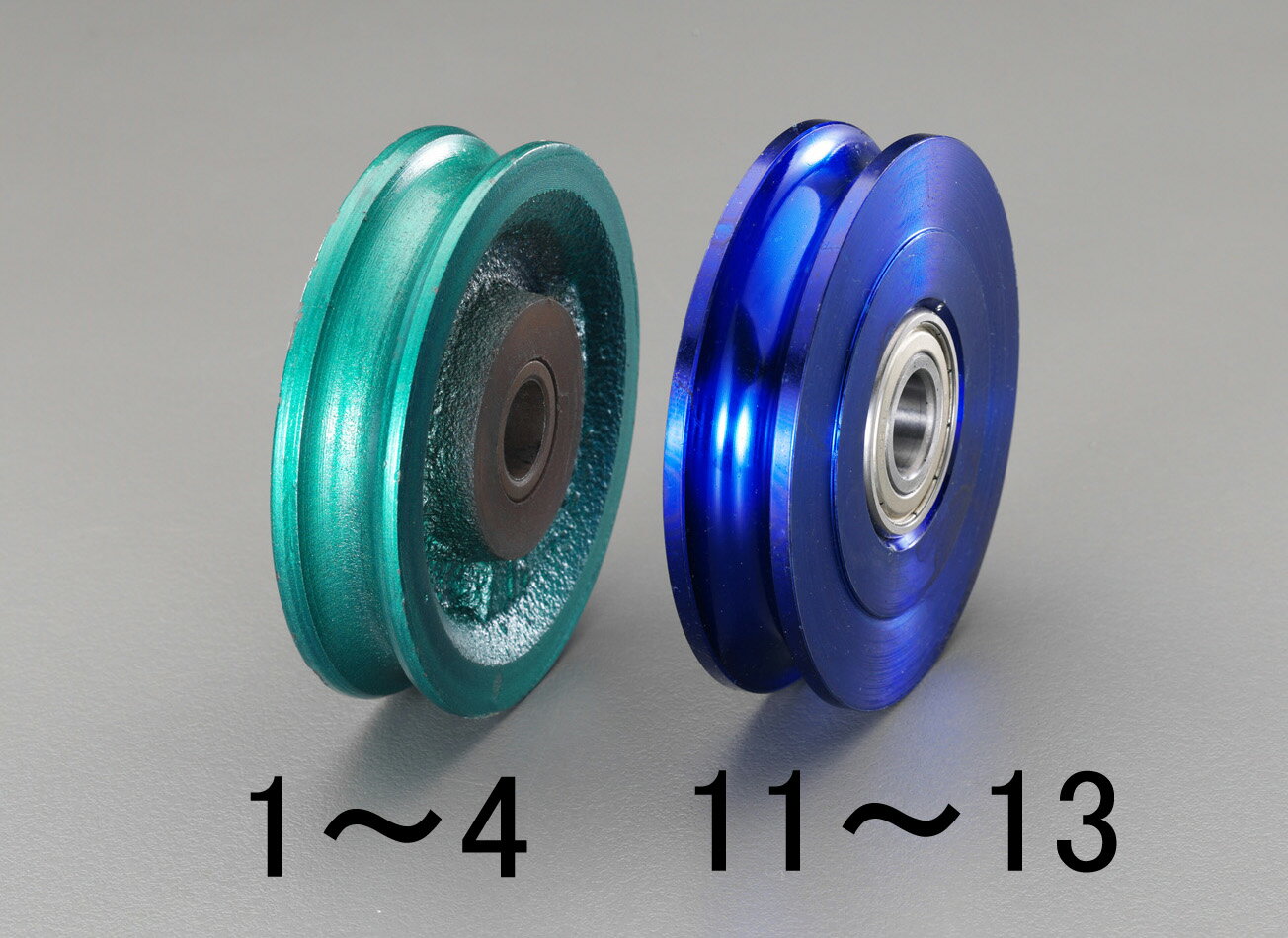 【メーカー在庫あり】 エスコ ESCO 125x20mm シーブ ベアリング入 000012245423 JP店