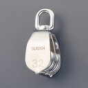 【メーカー在庫あり】 エスコ ESCO 38mm 滑 車(ステンレス製/2車) 000012346383 JP店