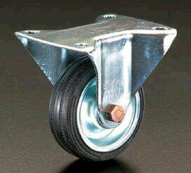 【メーカー在庫あり】 エスコ ESCO 100mm キャスター 固定金具 000012040840 JP