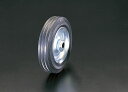【メーカー在庫あり】 エスコ ESCO 100x30mm 車輪 ラバータイヤ・スチールリム・ローラーベアリング 000012065744 JP店
