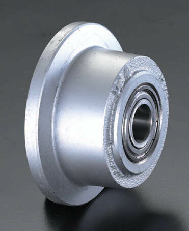 【メーカー在庫あり】 エスコ ESCO 150x 46mm 車輪 ボールベアリング・鋳鋼製・レール用 000012067328 JP店