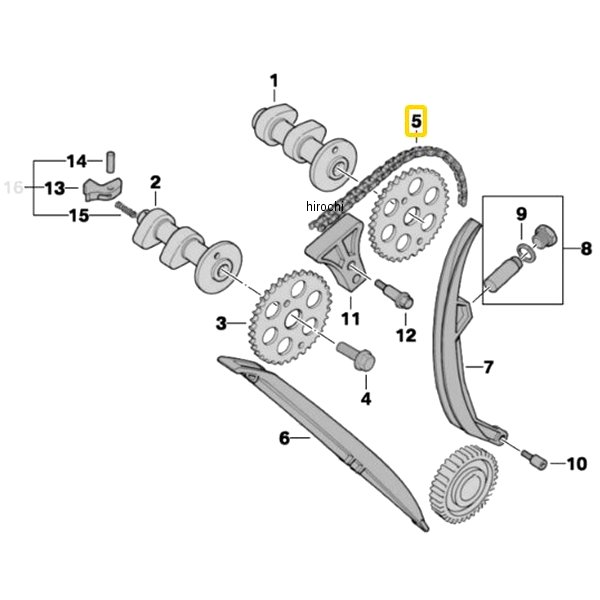 BMW純正 タイミング チェーン 11312343084 JP店