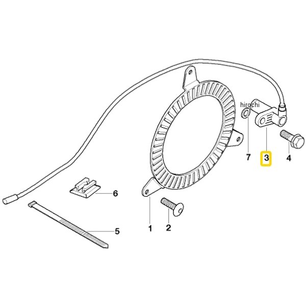 BMW純正 R 回転数センサー 34527665743 JP店