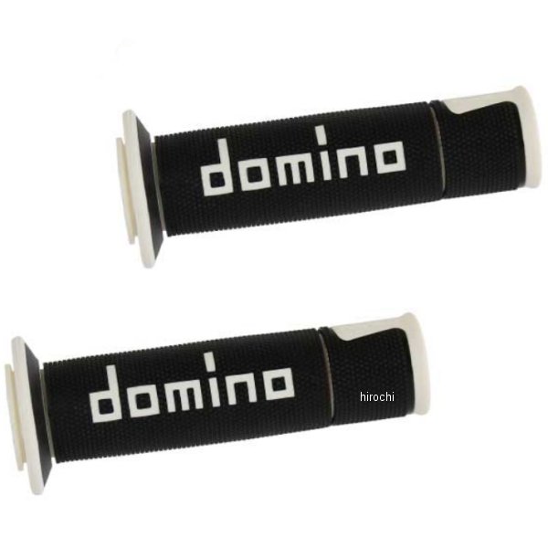 ドミノ domino グリップ A450 レーシングタイプ 汎用 黒/白 A45041C4640 JP店