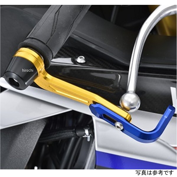 アグラス AGRAS レバーガード 純正ハンドル用 15年 YZF-R1、YZF-R1M ガンメタ/ゴールド/黒 301-276-GMGB JP店