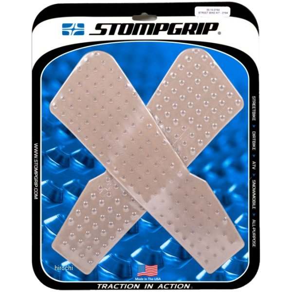 ストンプグリップ STOMPGRIP トラクションパッドタンクキット 19年-20年 F750/850GS クリア 55-10-0164C JP店