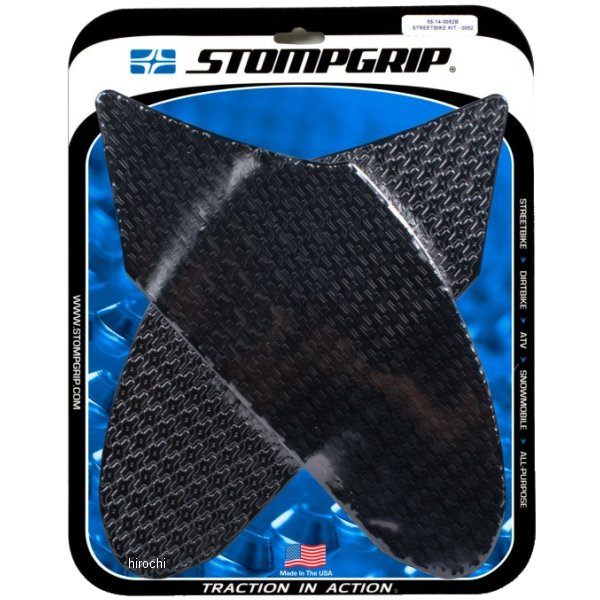SUZUKI - ストンプグリップ STOMPGRIP トラクションパッドタンクキット 06年-07年 GSXR600/750 黒 55-14-0052B JP店