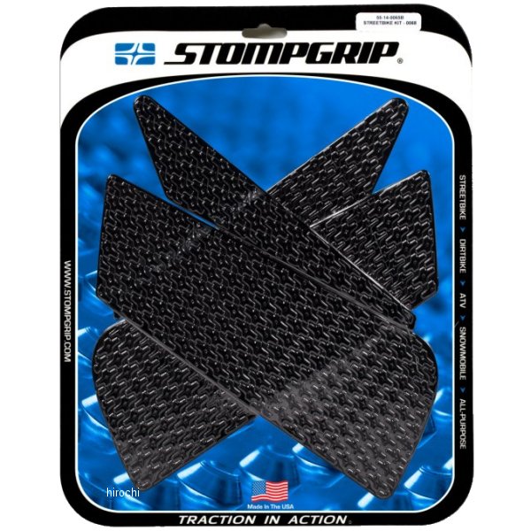 ストンプグリップ STOMPGRIP トラクションパッドタンクキット 848、1098、1198、ST FIGHTER 黒 55-14-0065B JP店