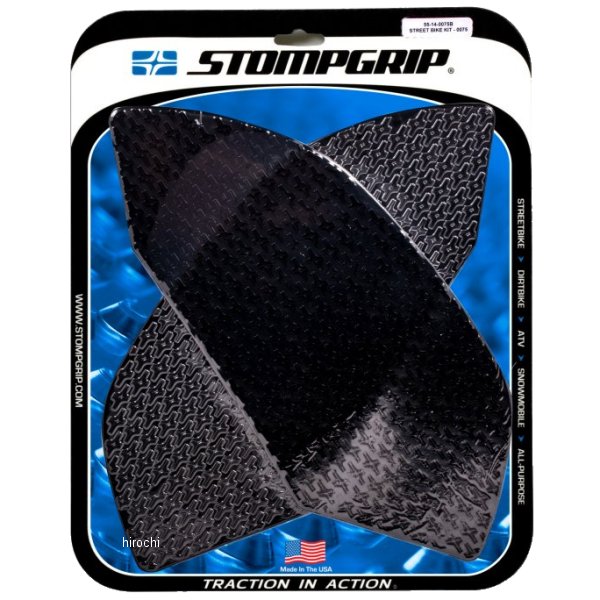 ストンプグリップ STOMPGRIP トラクションパッドタンクキット 09年-20年 RSV4R 11年-20年 TUONO V4R 黒 55-14-0075B JP店