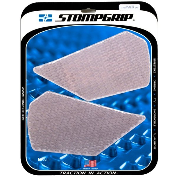 ストンプグリップ STOMPGRIP トラクションパッドタンクキット 14年-19年 1290スーパーデュークR クリア 55-14-0102C JP店