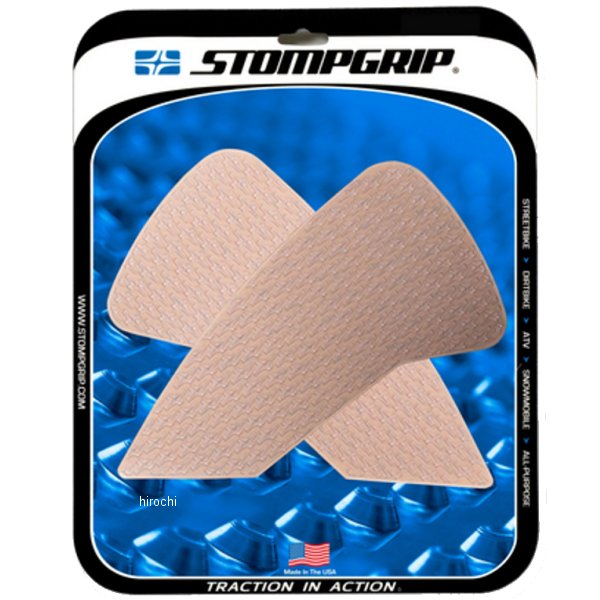 ストンプグリップ STOMPGRIP トラクションパッドタンクキット 21年-22年 アフリカツイン ADSP クリア 55-14-0189C JP店