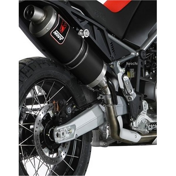 ミヴ Mivv スリップオンマフラー DAKAR BLACK 22年 Tuareg660 ステンレス ブラック A.017.LEKB JP店