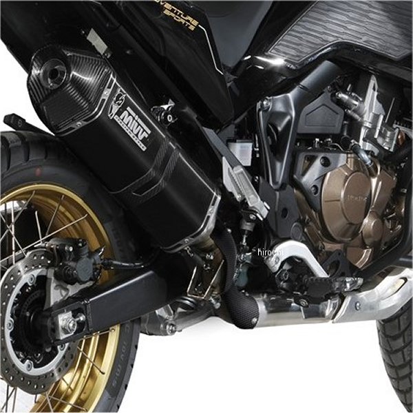 ミヴ Mivv スリップオンマフラー SPEED EDGE BLACK 20年-22年 CRF1100L アフリカツイン ブラックステンレス H.079.LRB JP店