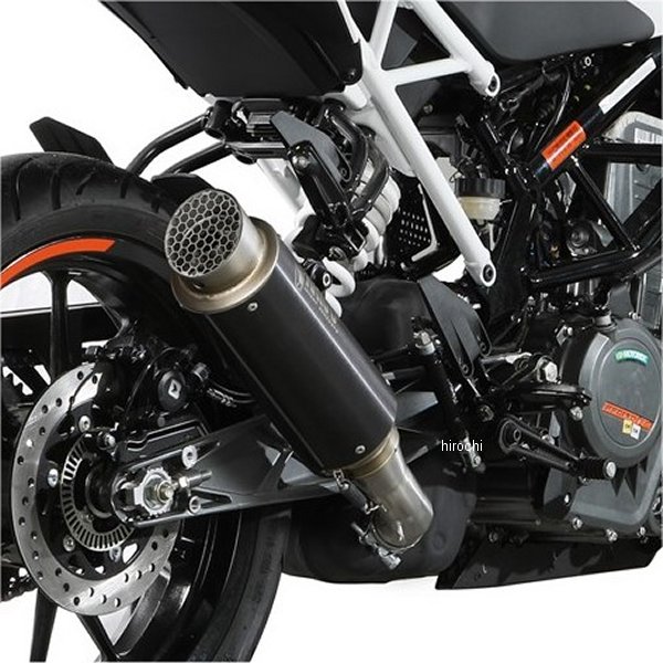 ミヴ Mivv スリップオンマフラー GP PRO BLACK 21年-22年 390デューク ブラックステンレス KT.025.LXBP-390dk JP店のサムネイル