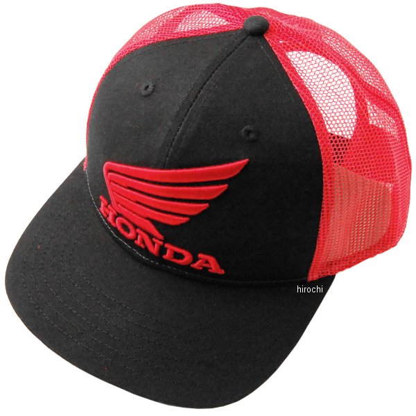 【USA在庫あり】 USホンダ アパレル HAT HONDA CLASSIC BK/RD 2501-3801 JP店