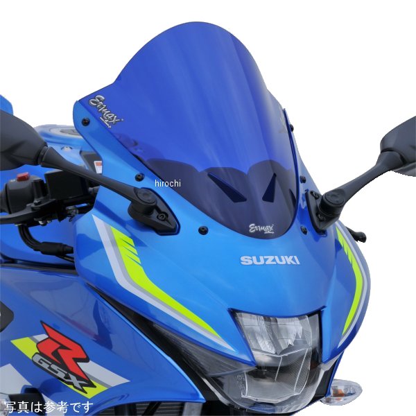 0704Y81-XX アルマックス ERMAX スクリーン Aeromax 17年-23年 GSX-R125 イエロー 0704Y81-07 JP店