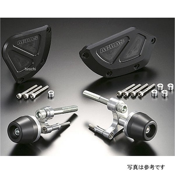 アグラス AGRAS レーシングスライダー 4点セット ロゴ無し 06年-07年 CBR1000RR 白 342-170-006 JP店