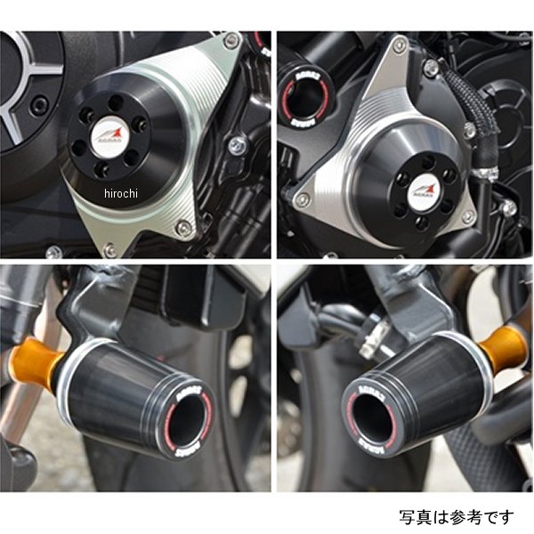 アグラス AGRAS レーシングスライダー 4点セットC φ50 ロゴ無し 18年-20年 CB1000R 白 342-181-014 JP店