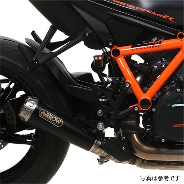 アロー ARROW スリップオンマフラー ProRace 20年-22年 KTM 1290スーパーデュークR ニクロムダーク 71916PRNR JP店