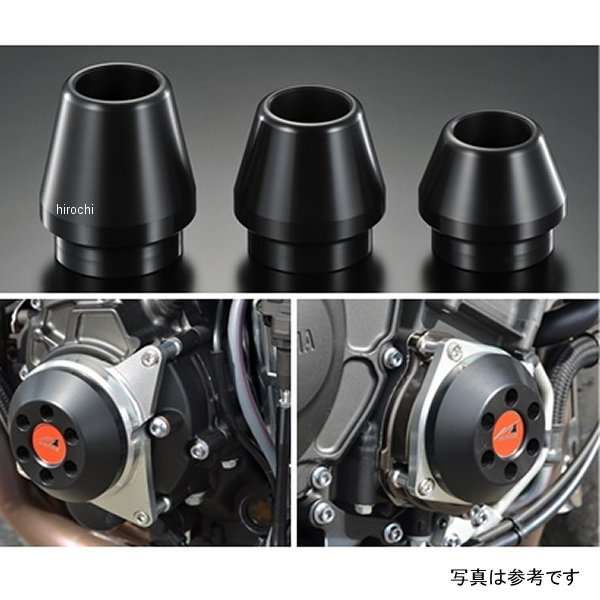 アグラス AGRAS レーシングスライダー 4点セットφ60 ロゴ無し MT-10/SP 黒 342-279-008B JP店