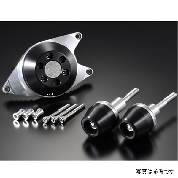 アグラス AGRAS レーシングスライダー フレーム&ジェネレーターA ロゴ無し 09年-10年 GSX-R1000 黒 342..