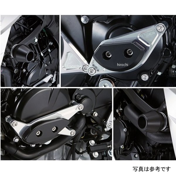 アグラス AGRAS レーシングスライダー 4点セットA/A φ60 ロゴ無し 11年以降 GSR750 白 342-399-017 JP店
