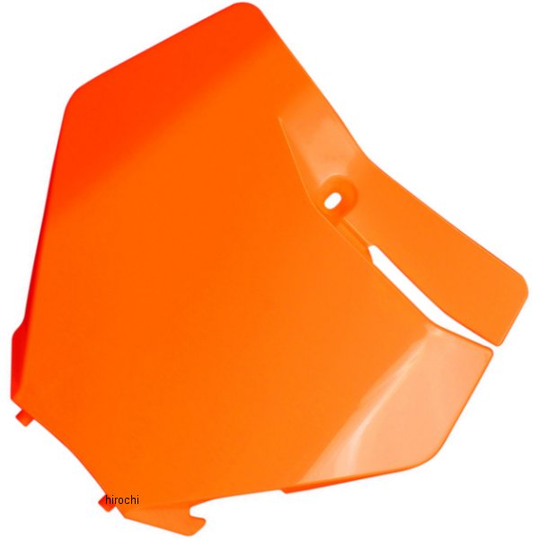 【USA在庫あり】 UFO PLAST ユーフォープラスト ナンバープレート SX/SXF オレンジ 0520-2543 JP店