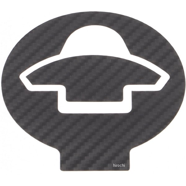 【メーカー在庫あり】 キタコ KITACO タンクキャップデカール ヤマハ タイプ1 黒 000-9033150 JP店