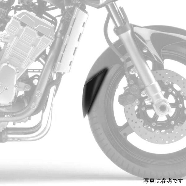 ピラミッドプラスチック Pyramid Plastics 延長フェンダー ショート 01年-05年 Fazer 1000 黒 05203 JP店