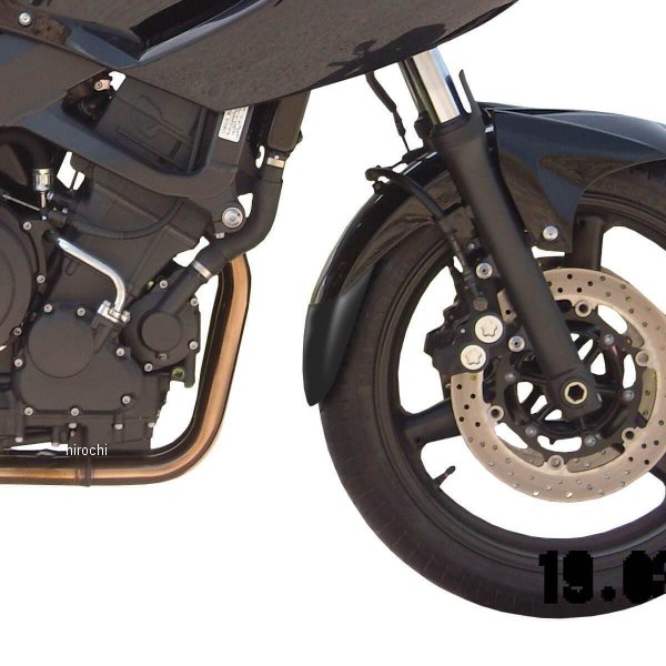 ピラミッドプラスチック Pyramid Plastics 延長フェンダー ショート 02年-11年 TDM 900 黒 05217 JP店