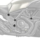 ピラミッドプラスチック Pyramid Plastics フレームエンドキャップ 11年-22年 ドゥカティ Diavel 黒 089508 JP店