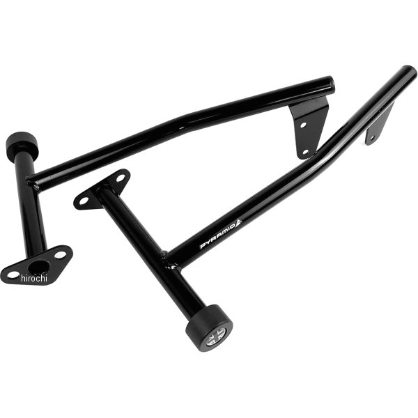 ピラミッドプラスチック Pyramid Plastics エンジンガード 17年-22年 YS125 黒 35300 JP店