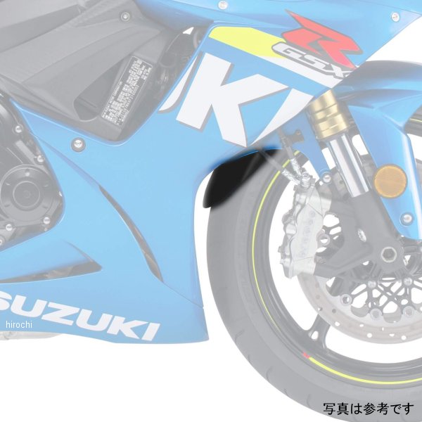 ピラミッドプラスチック Pyramid Plastics 延長フェンダー ショート 06年-10年 GSXR750 黒 05004 JP店