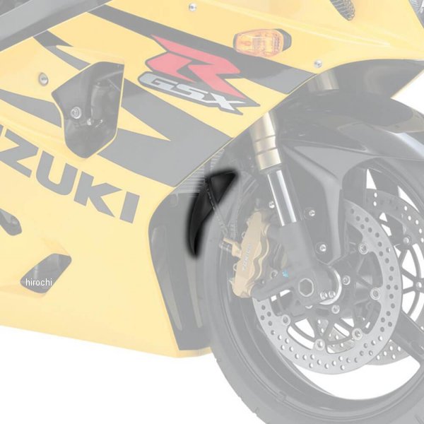 ピラミッドプラスチック Pyramid Plastics 延長フェンダー ショート 03年-05年 GSXR750 黒 05015 JP店