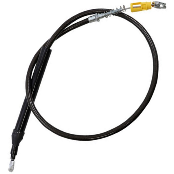 【USA在庫あり】 LAチョッパーズ クラッチケーブル ミッドナイト 12-14インチ 18年以降 ハーレー ソフテイル 0652-2430 JP店(2.0)