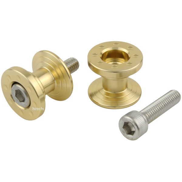 【メーカー在庫あり】 ポッシュ POSH アルミツーリング荷掛けフック M6 ショート シャンパンゴールド 0..