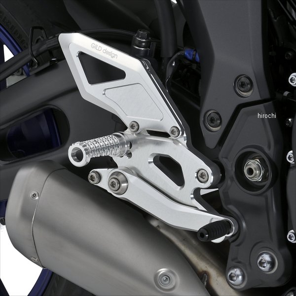 【メーカー在庫あり】 Gクラフト バックステップ 22年 YZF-R7 シルバー 71311 JP店