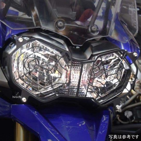 ピラミッドプラスチック Pyramid Plastics ヘッドライトカバー 11年-22年 Tiger 800 XC/XCX/XCA/Low 黒 19664 JP店