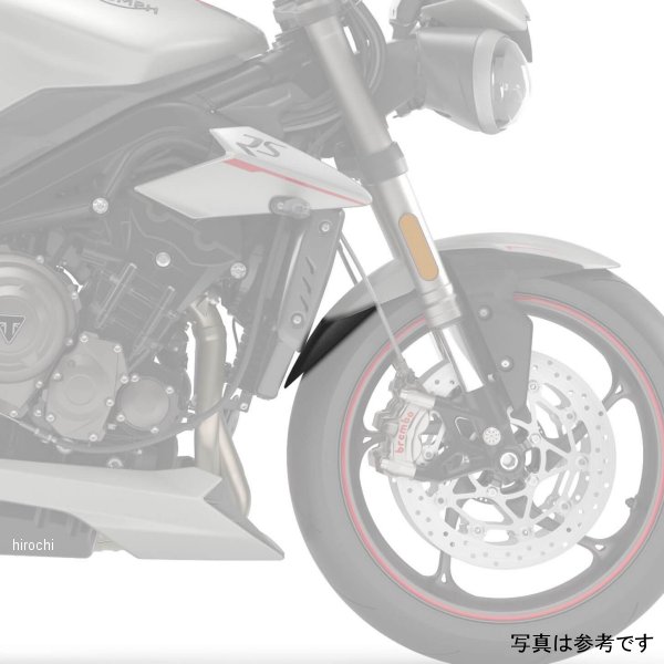 ピラミッドプラスチック Pyramid Plastics 延長フェンダー ショート 19年-20年 Speed Triple 1050 RS 黒 056531 JP店