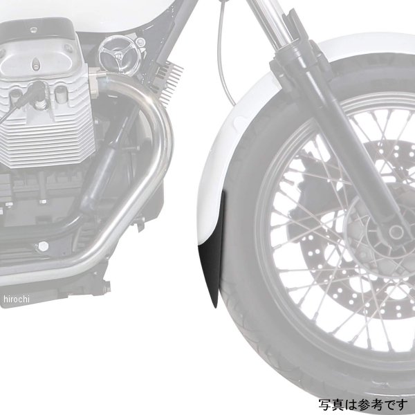 ピラミッドプラスチック Pyramid Plastics 延長フェンダー ショート 08年-13年 モトグッチ V7 Classic 黒 058720 JP店