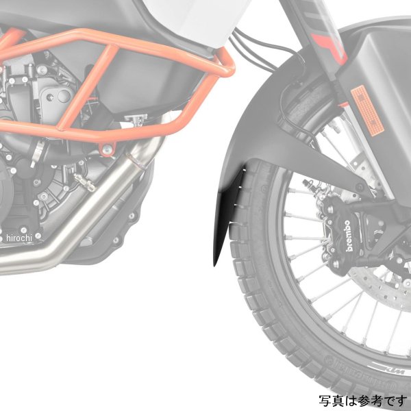 ピラミッドプラスチック Pyramid Plastics 延長フェンダー ショート 13年-16年 KTM 1190 Adventure R 黒 059366 JP店