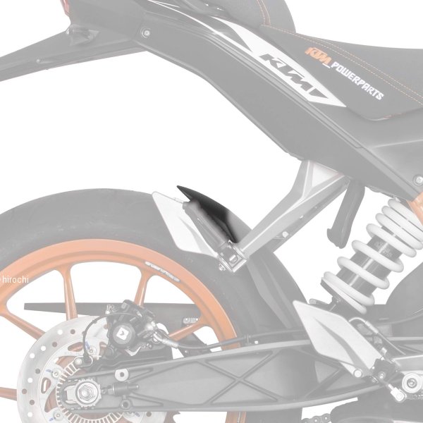 ピラミッドプラスチック Pyramid Plastics ハガー エクステンション 12年-16年 KTM 390 Duke 黒 079304 JP店