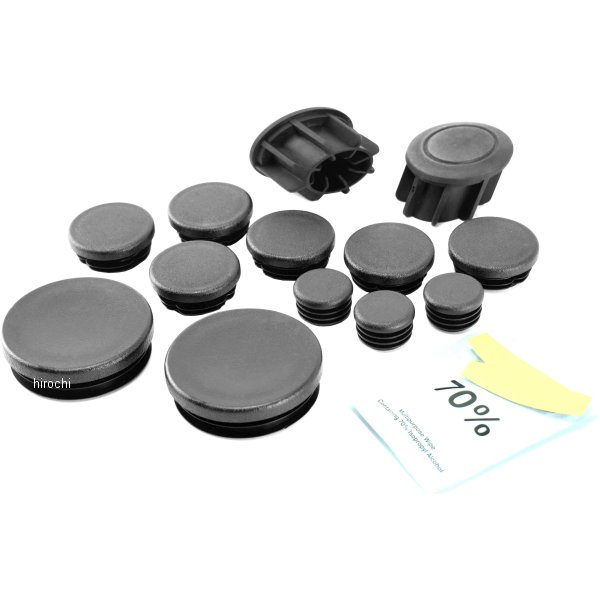 ピラミッドプラスチック Pyramid Plastics フレームエンドキャップ 15年-18年 R1200 R 黒 089401 JP店